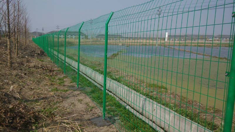 河道防護雙邊絲護欄網